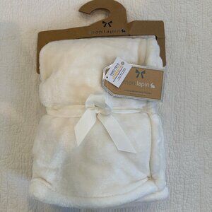 NWT Mon Lapin Baby Blanket 30x40in